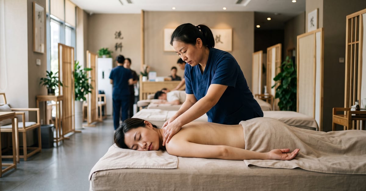 Massage chinois traditionnel : soin thérapeutique pour détente et équilibre du corps à Nantes